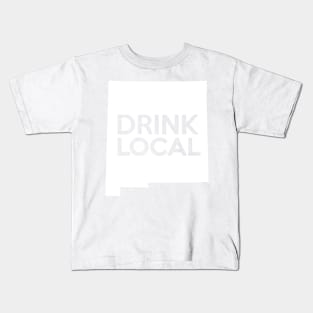 New Mexico Drink Local NM Kids T-Shirt